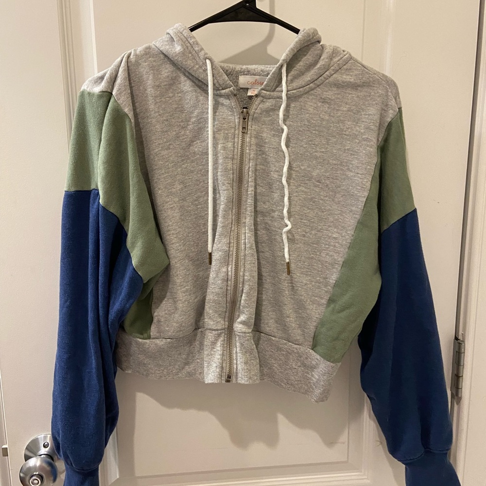 Colsie Colorblock Hoodie